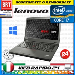 PC NOTEBOOK PORTATILE LENOVO THINKPAD T440P 14" INTEL I7-4600M RAM 8GB SSD 256GB