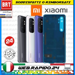 BACK COVER SCOCCA POSTERIORE VETRO+BIADESIVO XIAOMI REDMI NOTE 10 LITE M2002F4LG