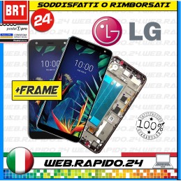 DISPLAY LCD+TOUCH SCREEN+FRAME PER LG K40 2019 K12 PLUS X420 LMX420EMW VETRO !!