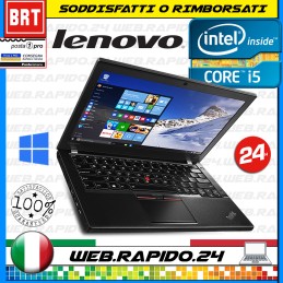 PC NOTEBOOK PORTATILE LENOVO THINKPAD X250 12.5" CPU I5-5210U RAM 8GB SSD 512GB