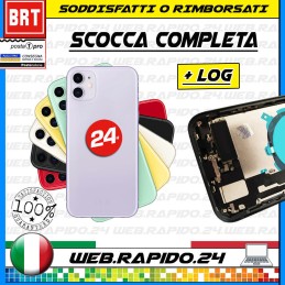 D54 TELAIO SCOCCA POSTERIORE HOUSING COMPLETA+FLEX+FRAME APPLE IPHONE 11 LEGGERE