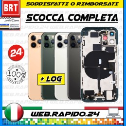 D43_BACK COVER SCOCCA POSTERIORE COMPLETA+FLEX+FRAME X APPLE IPHONE 11 PRO MAX!!