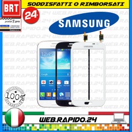 TOUCH SCREEN+VETRO+BIADESIVO SAMSUNG GALAXY GRAND NEO PLUS GT-I9060 NEO I9060I