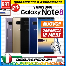 NUOVO! SMARTPHONE SAMSUNG GALAXY NOTE 8 SM-N950 SM-N950F GARANZIA ITALIA! 24H!