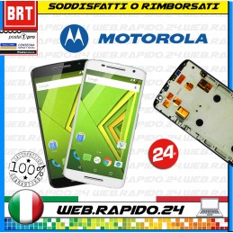 DISPLAY LCD+TOUCH+FRAME PER MOTOROLA MOTO X PLAY XT1562 XT1563 VETRO!!