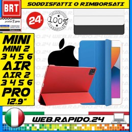 CUSTODIA SMART COVER PER APPLE IPAD MINI / AIR / PRO DA 7,9" FINO 12,9"! 24H!!