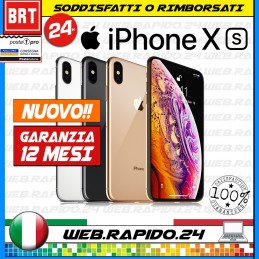 NUOVO! SMARTPHONE APPLE IPHONE XS 64GB 256GB 512GB GARANZIA 24 MESI TOP! 24H