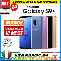 NUOVO! SMARTPHONE SAMSUNG GALAXY S9+ PLUS 64GB SM-G965 G965F GARANZIA ITA 24MESI