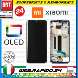 DISPLAY LCD+TOUCH SCREEN+FRAME ORIGINALE AMOLED XIAOMI MI NOTE 10 LITE M2002F4LG