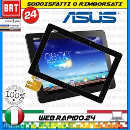 TOUCH SCREEN VETRO+BIADESIVO ORIGINALE PER ASUS Transformer TF300 TF300TG