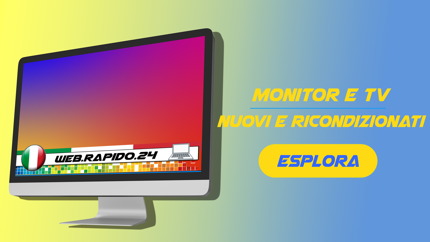 Monitor pc - TV e SMART TV | Webrapido24